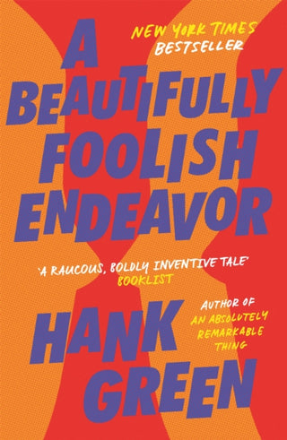 Cover image for 9781473224247 - A Beautifully Foolish Endeavor