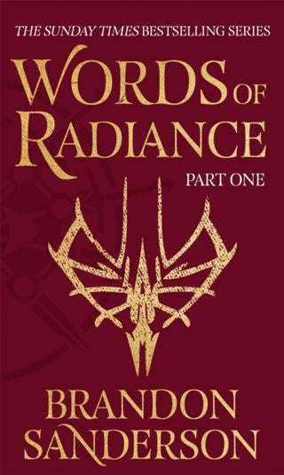 Supplemental image for 9781473233300 - Words of Radiance Part One