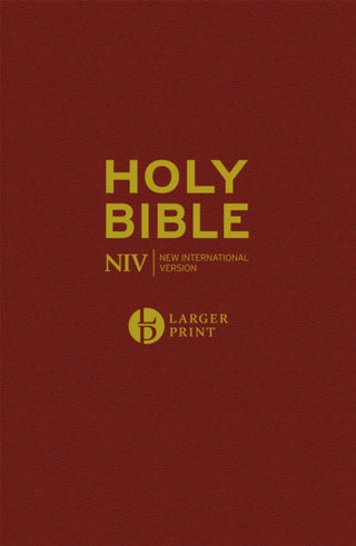 Supplemental image for 9781473651562 - NIV Larger Print Burgundy Hardback Bible