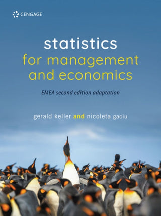 Cover image for 9781473768260 - Statistics for Management and Economics