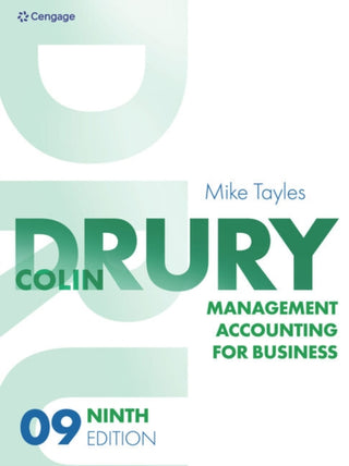 Cover image for 9781473795716 - Management Accounting for Business