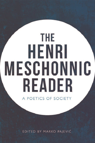 Cover image for 9781474445979 - The Henri Meschonnic Reader