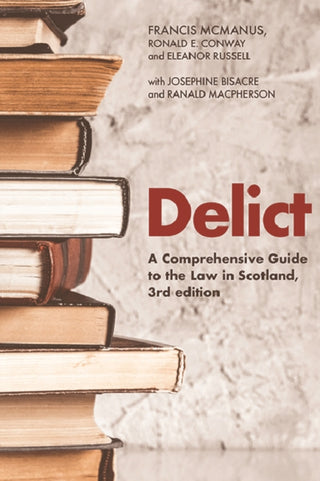 Cover image for 9781474462440 - Delict