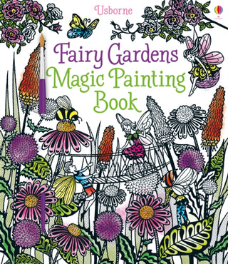 Cover image for 9781474904582 - Fairy Gardens Magic Painting Book