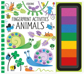 Cover image for 9781474914338 - Fingerprint Activities Animals