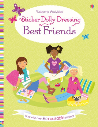 Supplemental image for 9781474917230 - Sticker Dolly Dressing Best Friends