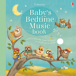 Cover image for 9781474921206 - Baby's Bedtime Music Book