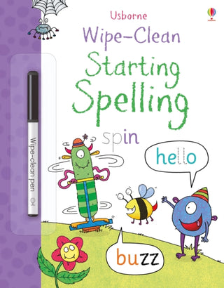 Cover image for 9781474922340 - Wipe-clean Starting Spelling