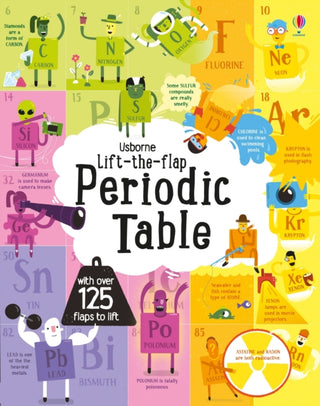 Cover image for 9781474922661 - Lift-the-Flap Periodic Table