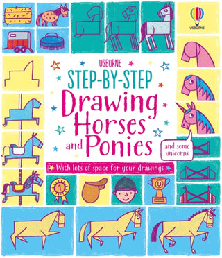 Cover image for 9781474933780 - Step-by-step Drawing Horses and Ponies