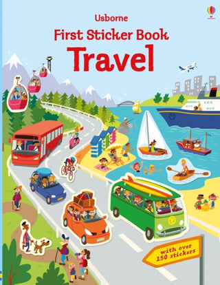 Cover image for 9781474937061 - First Sticker Book Travel