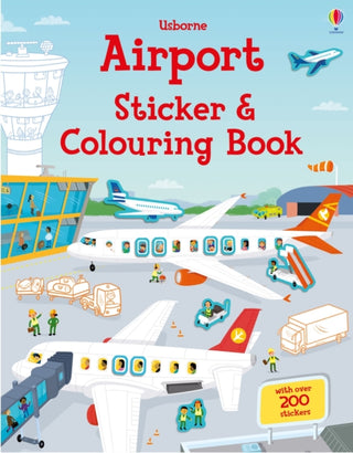 Cover image for 9781474937184 - Airport Sticker and Colouring Book
