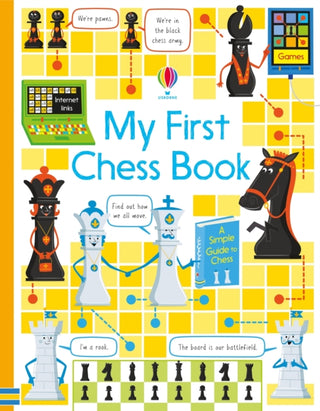 Cover image for 9781474941082 - My First Chess book