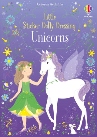 Cover image for 9781474946513 - Little Sticker Dolly Dressing Unicorns