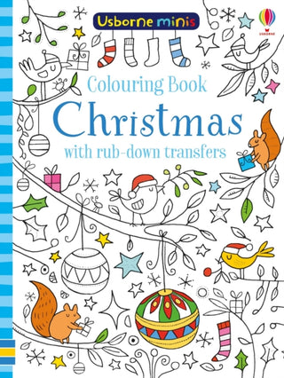 Cover image for 9781474947718 - Colouring Book Christmas with rub-down transfers