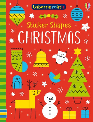 Cover image for 9781474947749 - Sticker Shapes Christmas