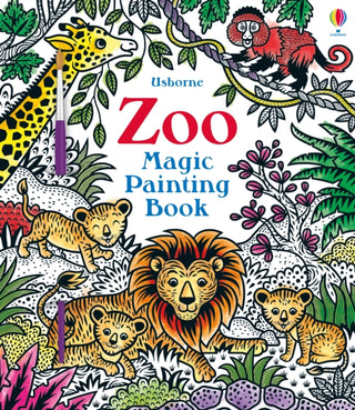 Cover image for 9781474948524 - Zoo Magic Painting Book