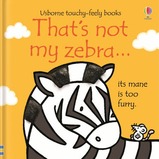 Cover image for 9781474950480 - That's not my zebra.
