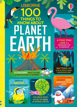 Cover image for 9781474950626 - 100 Things to Know About Planet Earth