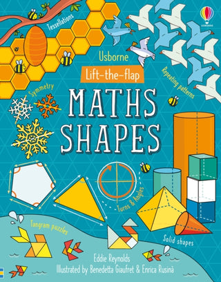 Cover image for 9781474950756 - Lift-the-Flap Maths Shapes