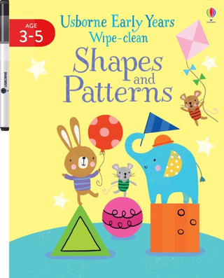 Cover image for 9781474951210 - Early Years Wipe-Clean Shapes & Patterns