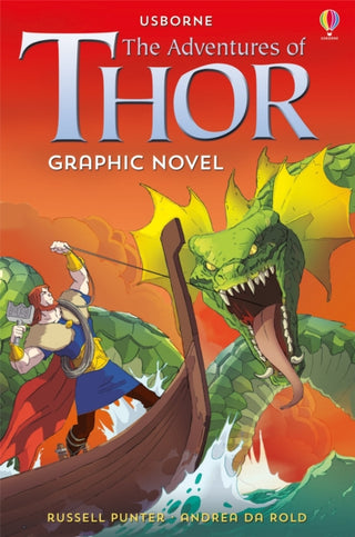 Cover image for 9781474952200 - Adventures of Thor Graphic Novel