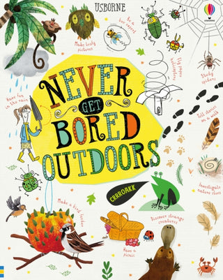 Cover image for 9781474952989 - Never Get Bored Outdoors
