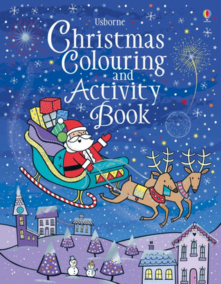 Cover image for 9781474956611 - Christmas Colouring and Activity Book