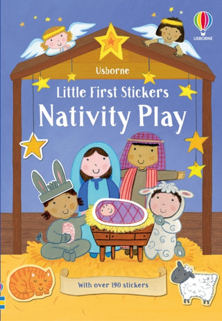 Cover image for 9781474956628 - Little First Stickers Nativity Play