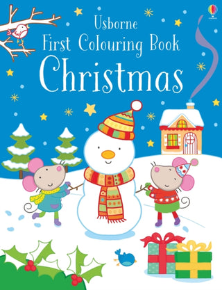 Cover image for 9781474956635 - First Colouring Book Christmas