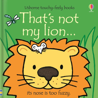 Cover image for 9781474959032 - That's not my lion...