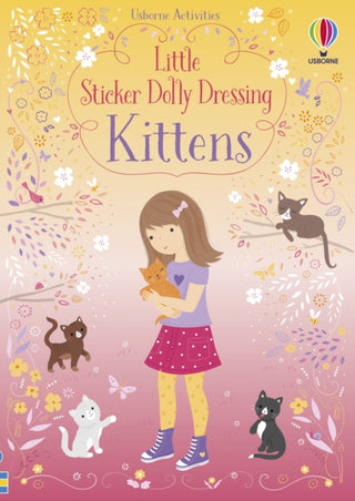 Supplemental image for 9781474960007 - Little Sticker Dolly Dressing Kittens