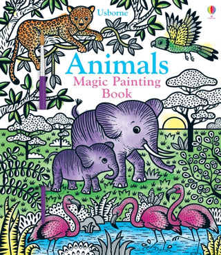 Supplemental image for 9781474960465 - Animals Magic Painting Book