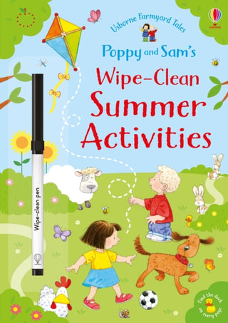 Cover image for 9781474962551 - Poppy and Sam's Wipe-Clean Summer Activities