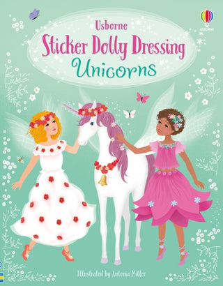 Supplemental image for 9781474967822 - Sticker Dolly Dressing Unicorns