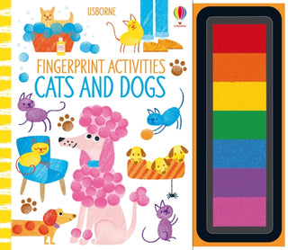 Supplemental image for 9781474967938 - Fingerprint Activities Cats and Dogs