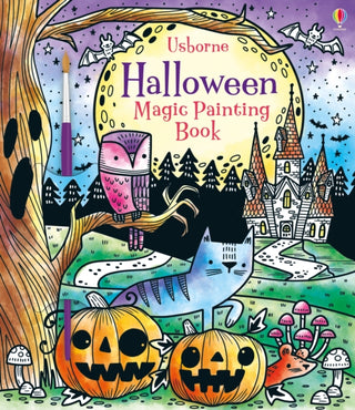 Supplemental image for 9781474967983 - Halloween Magic Painting Book