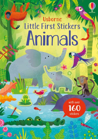 Cover image for 9781474968249 - Little First Stickers Animals