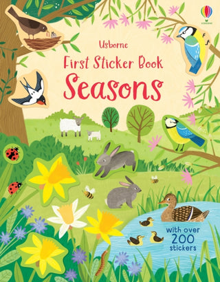 Supplemental image for 9781474968256 - First Sticker Book Seasons