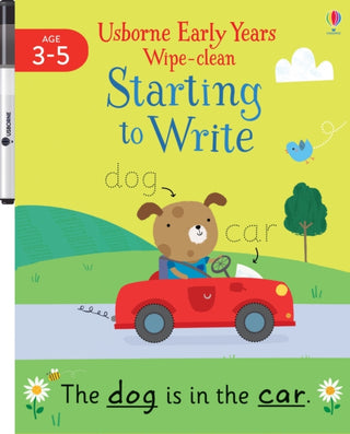 Supplemental image for 9781474968447 - Early Years Wipe-Clean Starting to Write