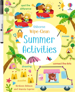 Cover image for 9781474968577 - Wipe-Clean Summer Activities