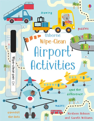 Cover image for 9781474968584 - Wipe-Clean Airport Activities