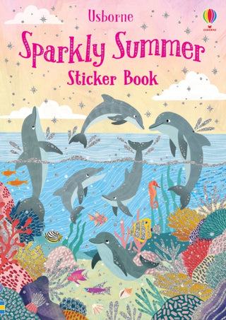 Cover image for 9781474968652 - Sparkly Summer Sticker Book