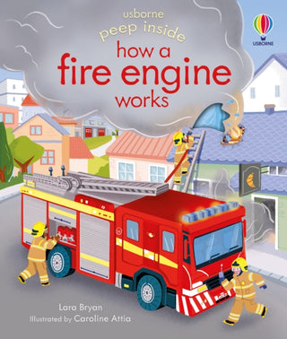 Cover image for 9781474968836 - Peep Inside how a Fire Engine works