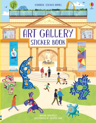 Cover image for 9781474968973 - Art Gallery Sticker Book