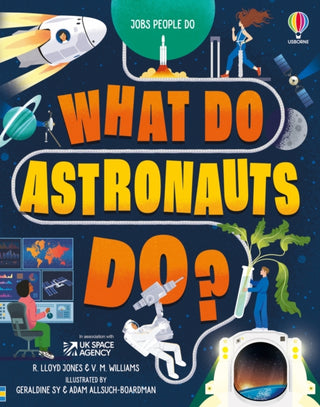Cover image for 9781474969017 - What Do Astronauts Do?