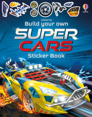 Cover image for 9781474969161 - Build Your Own Supercars Sticker Book