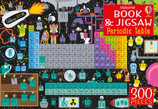 Cover image for 9781474969437 - Usborne Book and Jigsaw Periodic Table