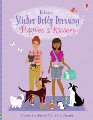 Supplemental image for 9781474971614 - Sticker Dolly Dressing Puppies & Kittens