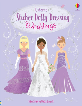 Cover image for 9781474973397 - Sticker Dolly Dressing Weddings